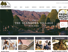 Tablet Screenshot of glendoravillage.com